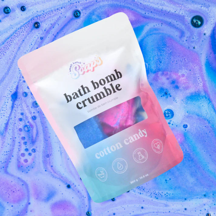 Cotton Candy Bath Bomb Crumble