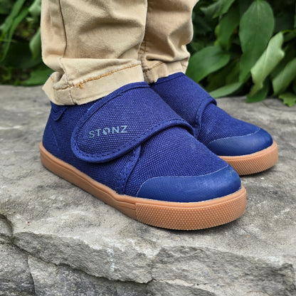 Navy Cruiser™ Natural Shoes for Toddlers (Size 8-10) (