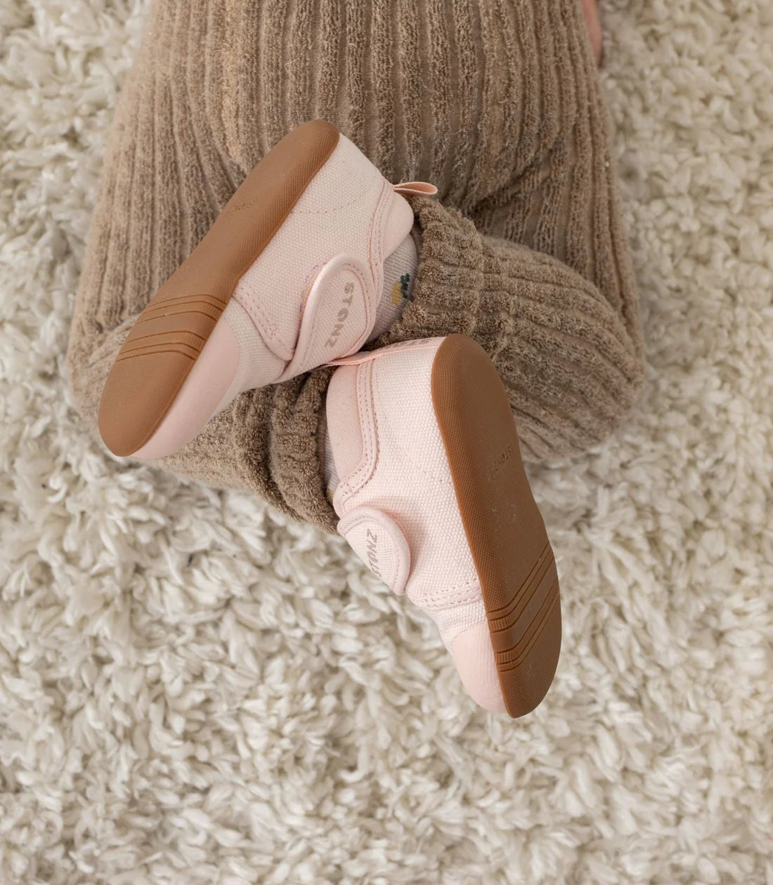 Haze Pink Cruiser™ Natural Shoes for Babies (Size 4-7)