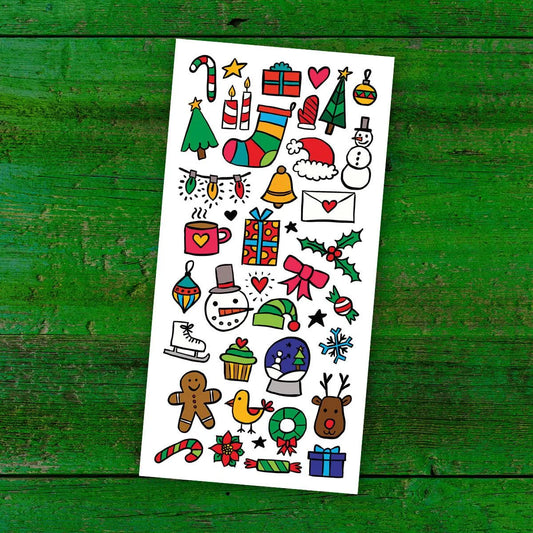 The Christmas Doodles Tattoos
