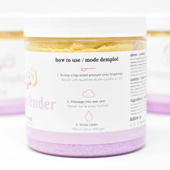 Lemon Lavender Sugar Scrub