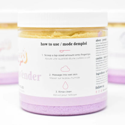 Lemon Lavender Sugar Scrub