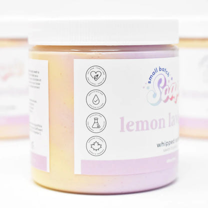 Lemon Lavender Whipped Soap