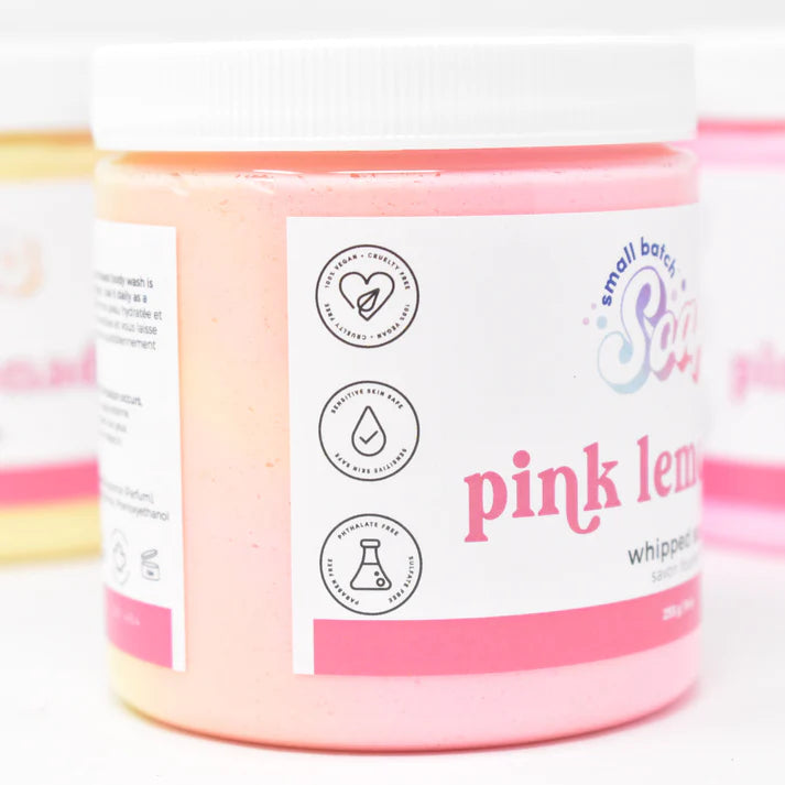 Pink Lemonade Whipped Soap