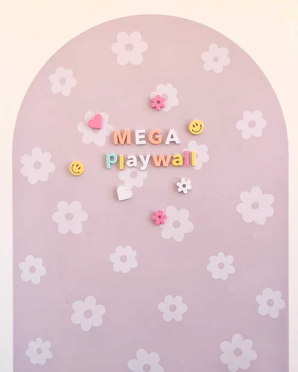 MEGA Magic Playwall - Arch Magnetic Wall Decal for Kids