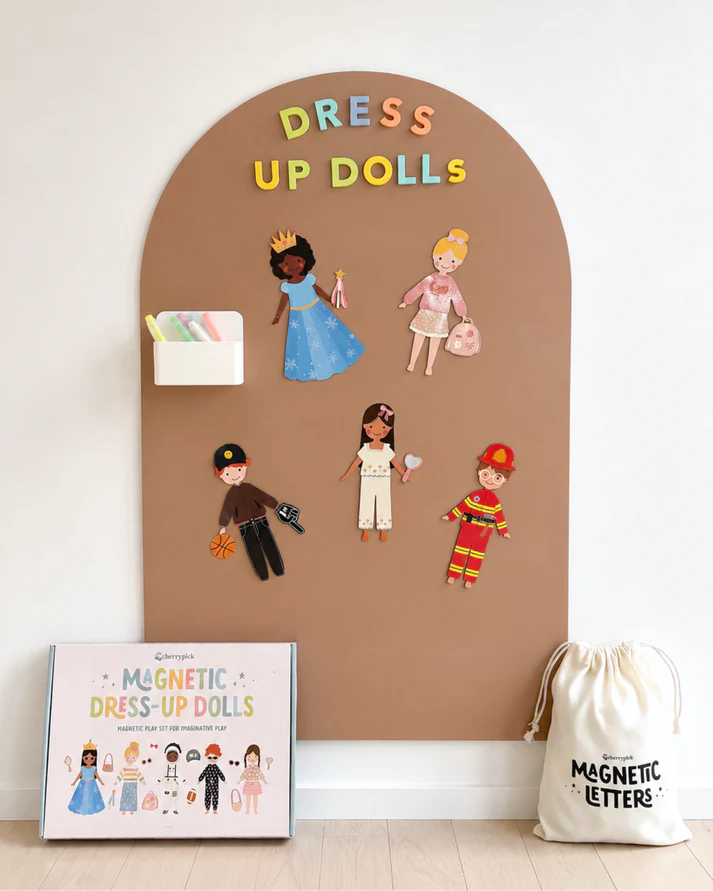 Magnetic Dress-Up Dolls Play Set