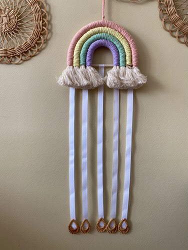 Rainbow Hair Clip Holder