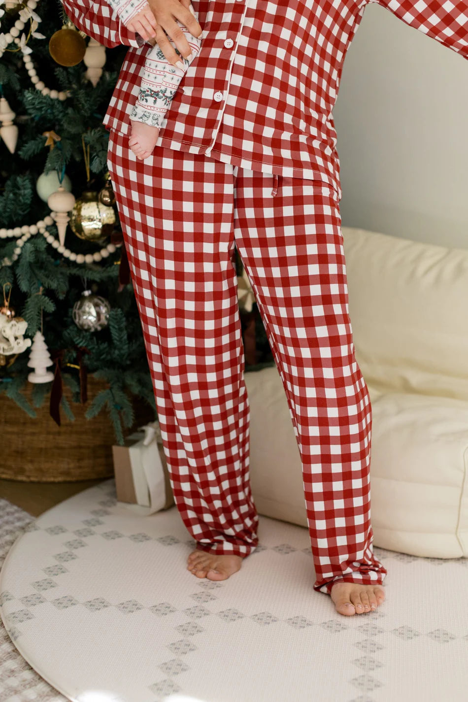 Red Gingham Women's PJ
