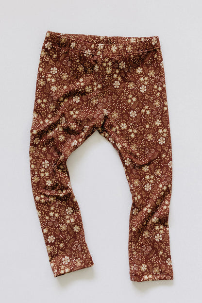 Fall Floral Leggings