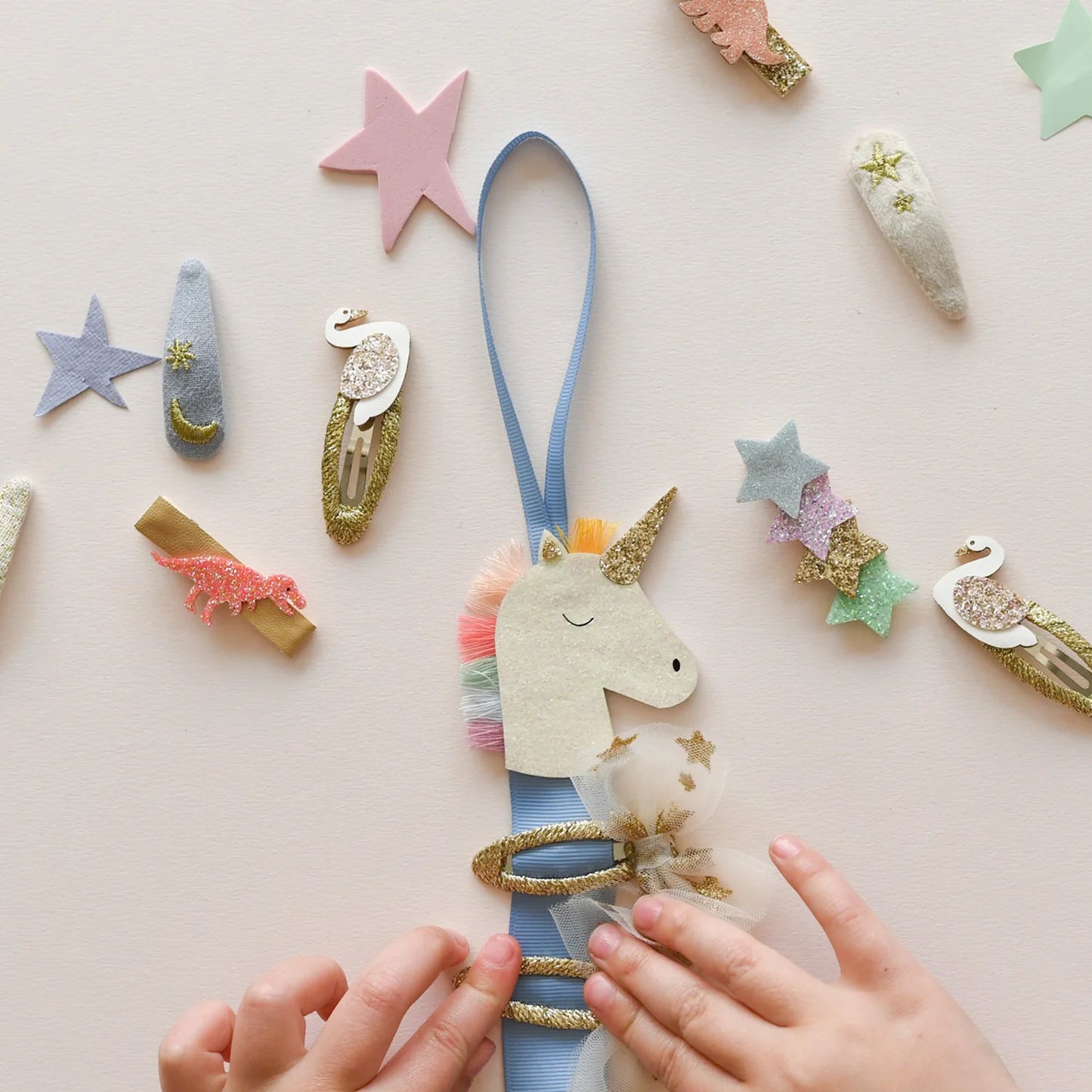 Rainbow Unicorn Clip Hanger