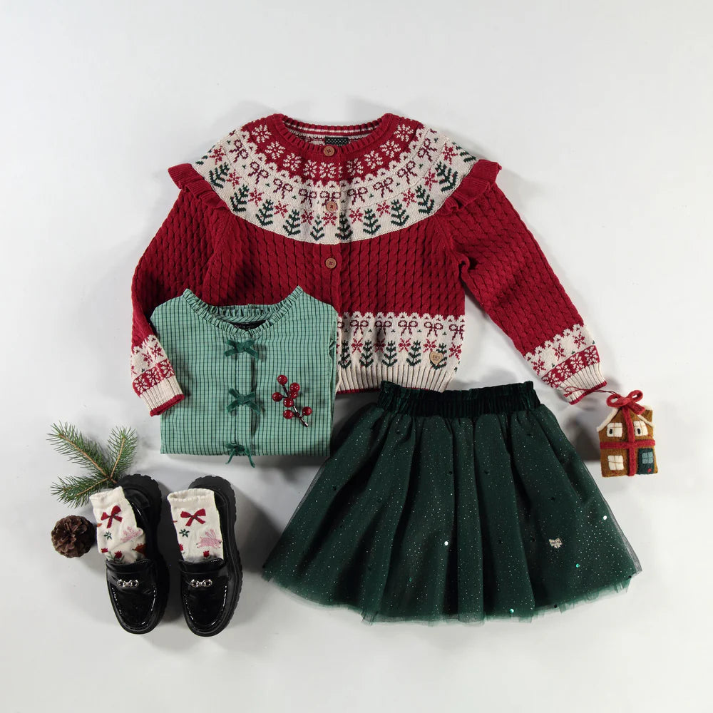 Holiday Knitted Cardigan