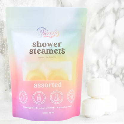Assorted Shower Steamers 6-Pack