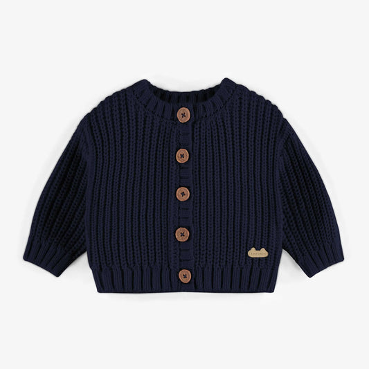 Baby Navy Knitted Sweater
