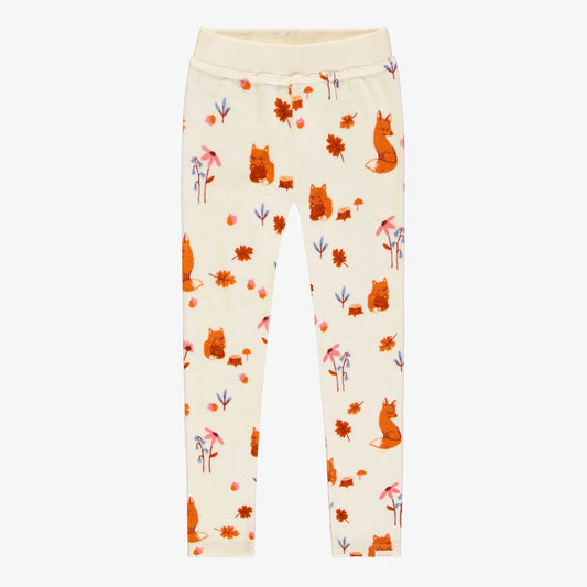 Kids Fox Velvet Leggings