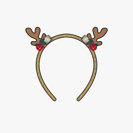 Holiday Reindeer Headband