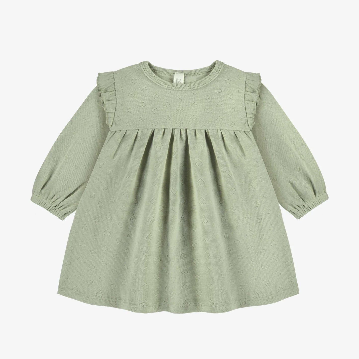 Sage Green Long Sleeve Dress