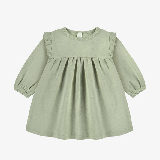 Sage Green Long Sleeve Dress