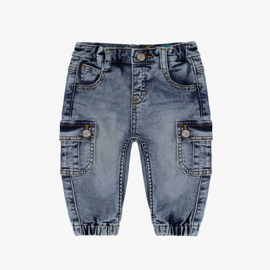 Baby Jeans With Cargo Pockets