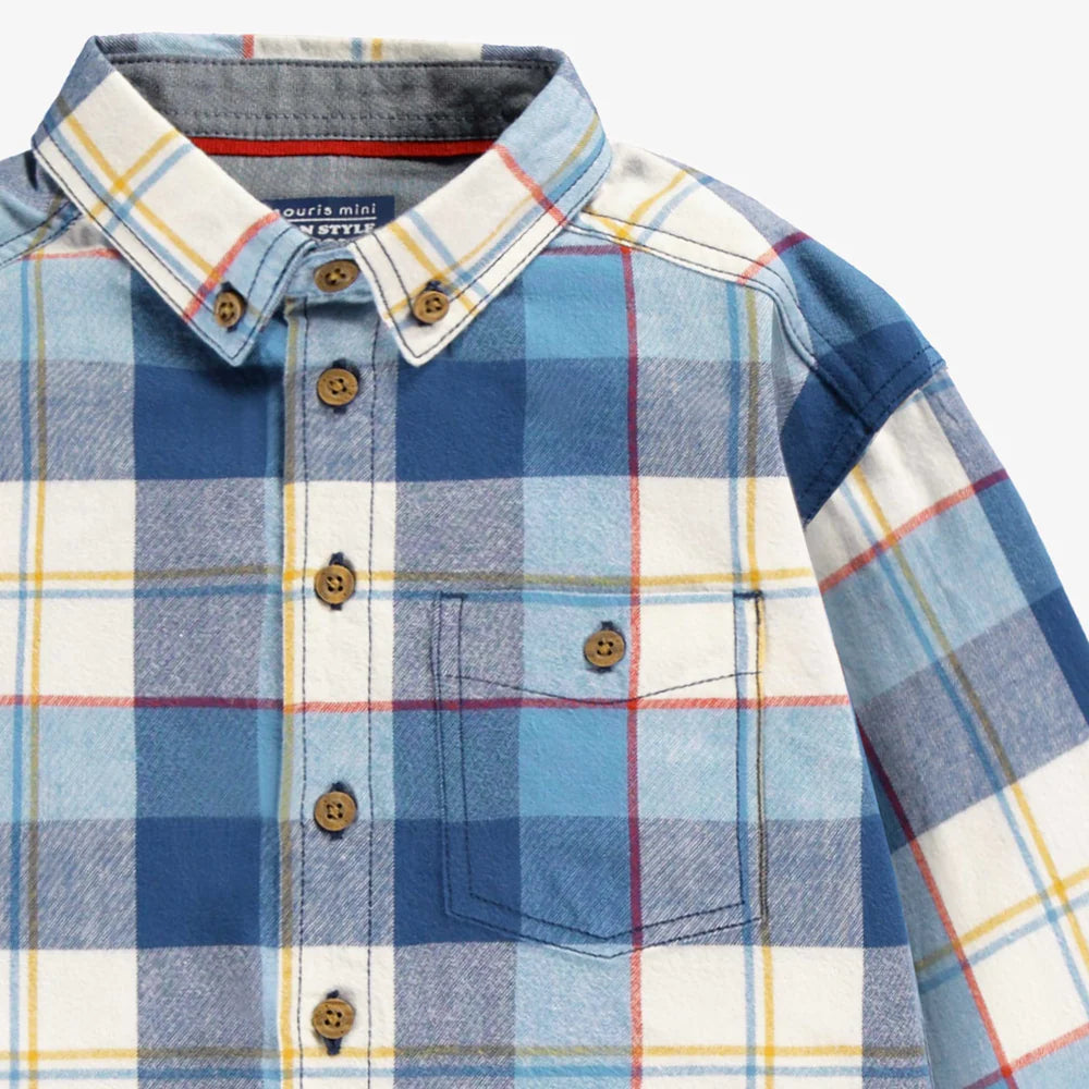 Blue Checked Shirt