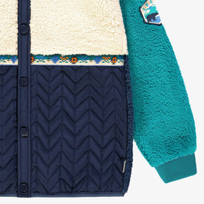 Children's Blue Plush Jacket