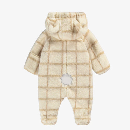 One-piece cream sherpa