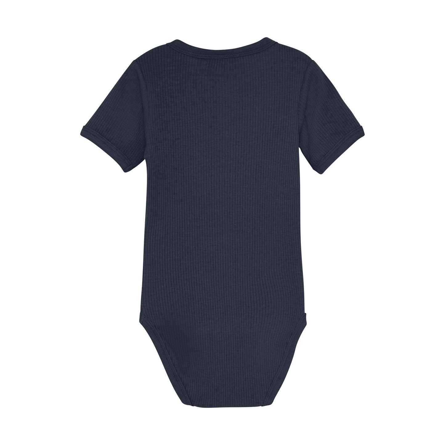 Navy Ribbed Bodysuit