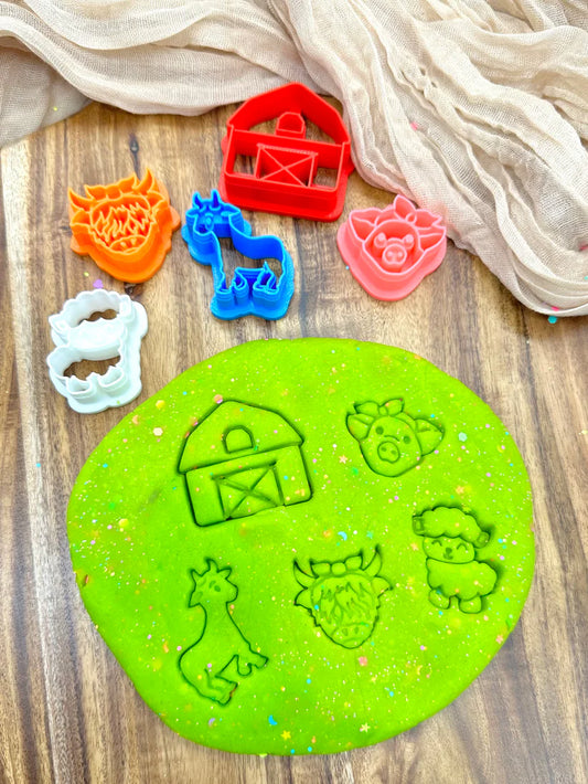 Mini Eco Cutters Set-On The Farm