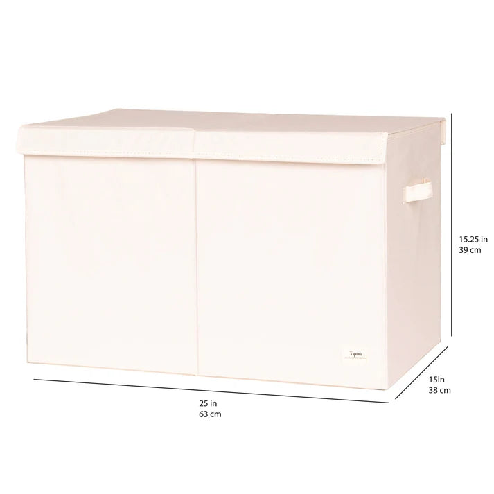 Cream Recycled Storage Chest