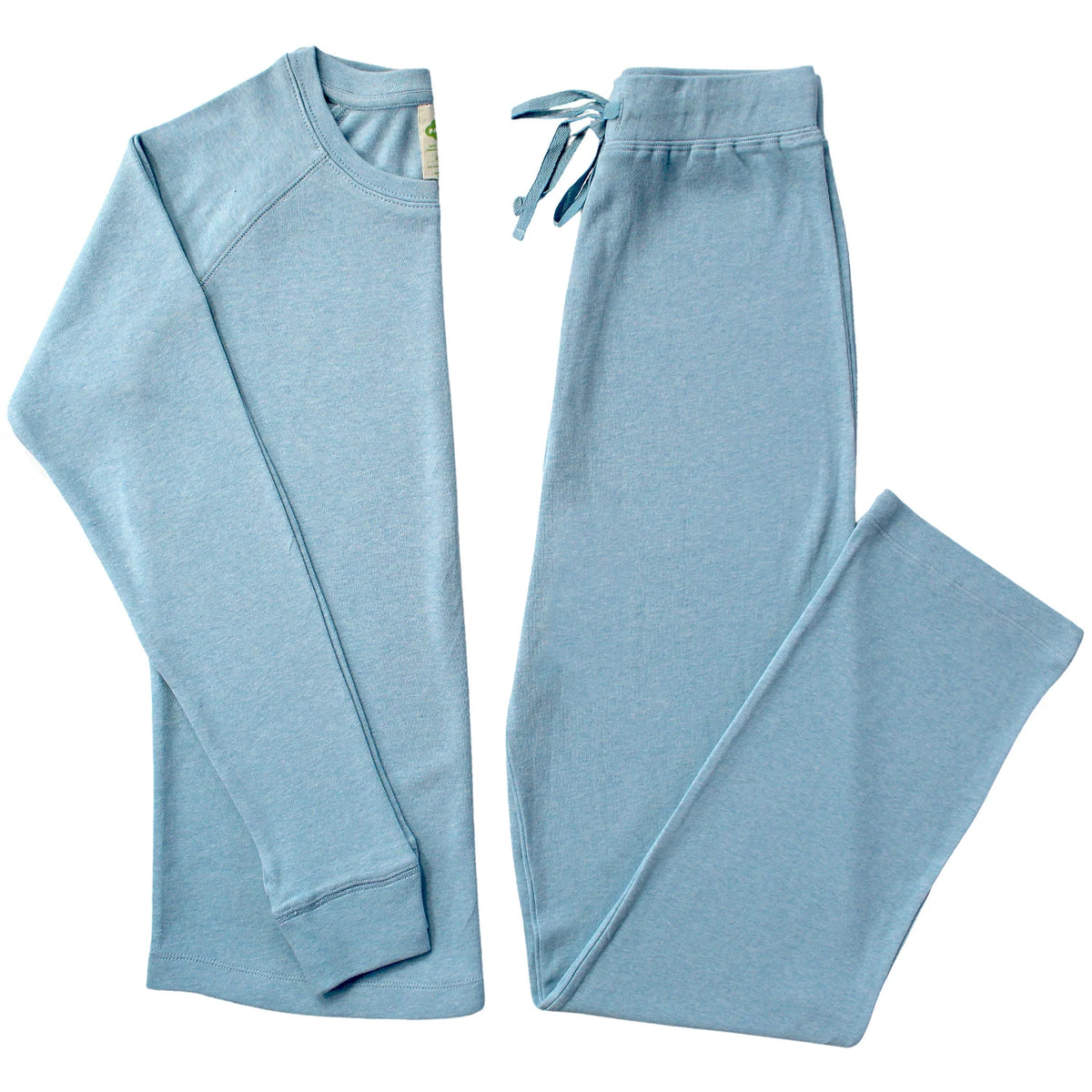 Blue Melange Organic Women's Pajamas