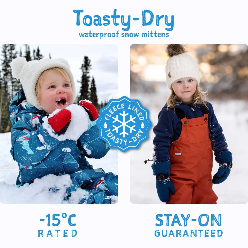 Space Dinos | Toasty-Dry Waterproof Snow Mitten