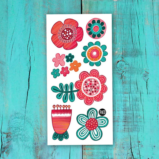 The Soft Flowers Tattoos