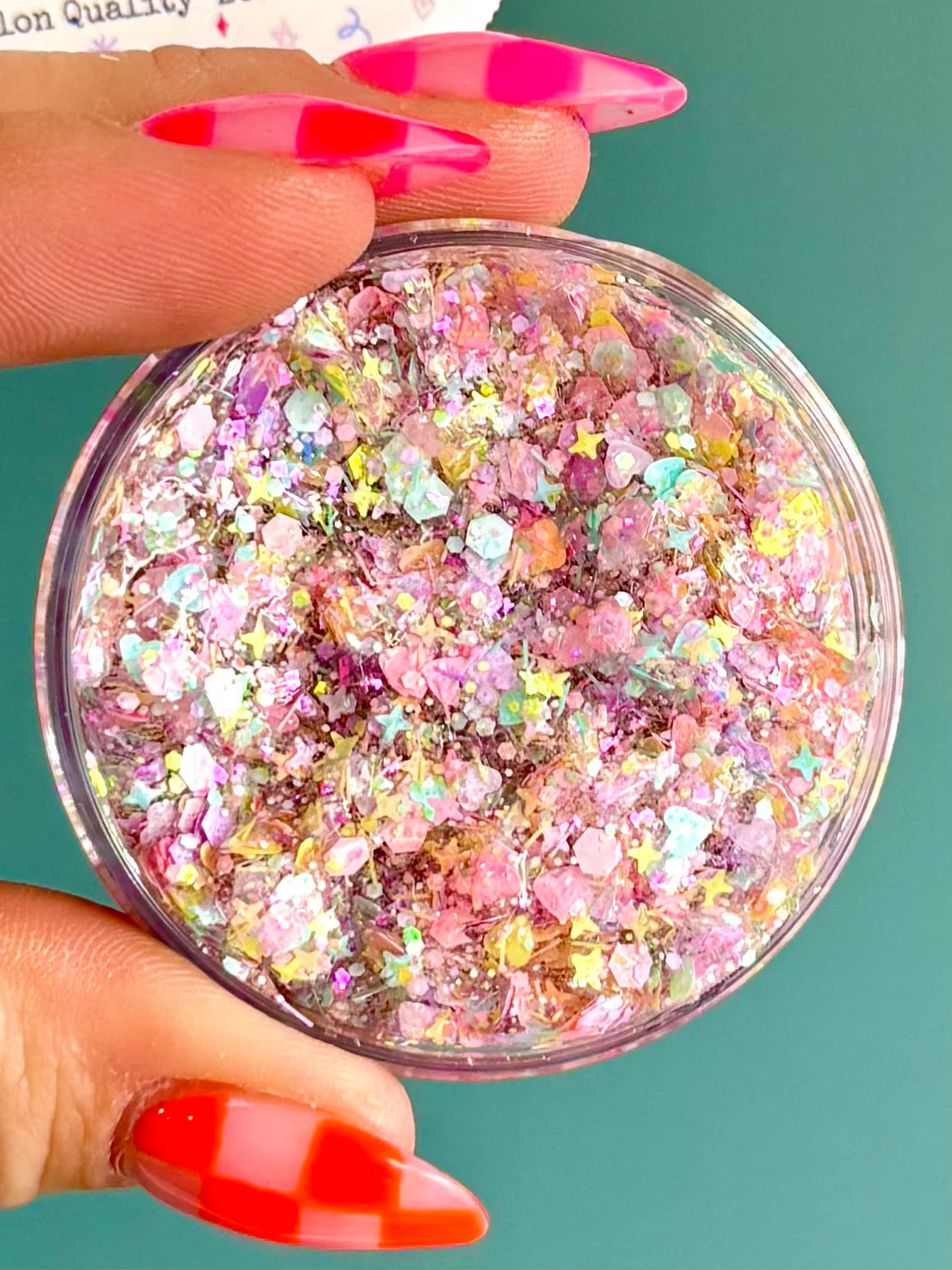Pastel Dreams Glittery Hair Gel