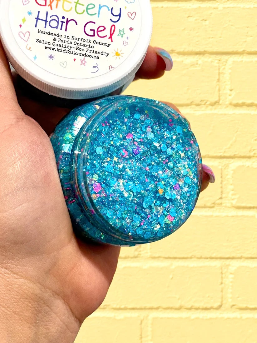 Pool Party Glittery Hair Gel