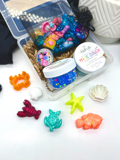 Under the Sea On-The-Go Magic Dough Play Kit