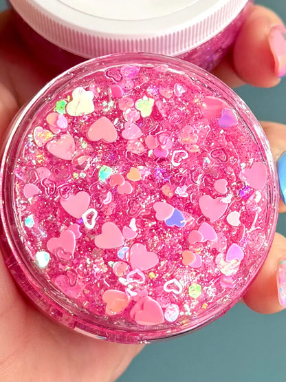 Sweetheart Glittery Hair Gel