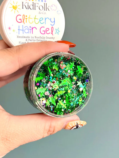 Christmas Tree Farm Glittery Hair Gel
