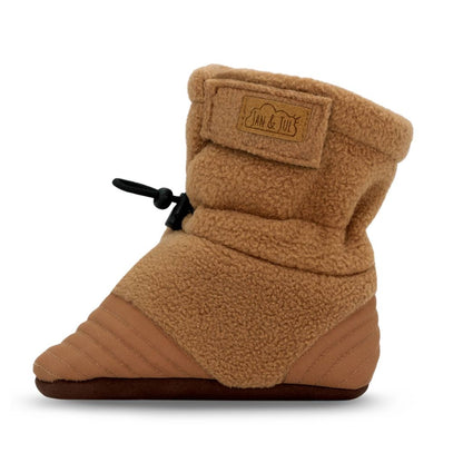 Brown Bear - Baby Stay-Put Cozy Booties