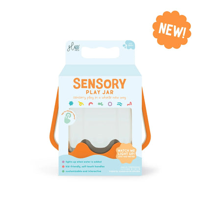 Dreamsicle Orange Sensory Light Up Jar