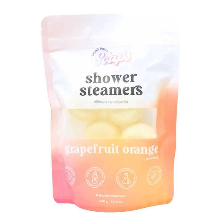 Grapefruit Orange Shower Steamers 6-Pack