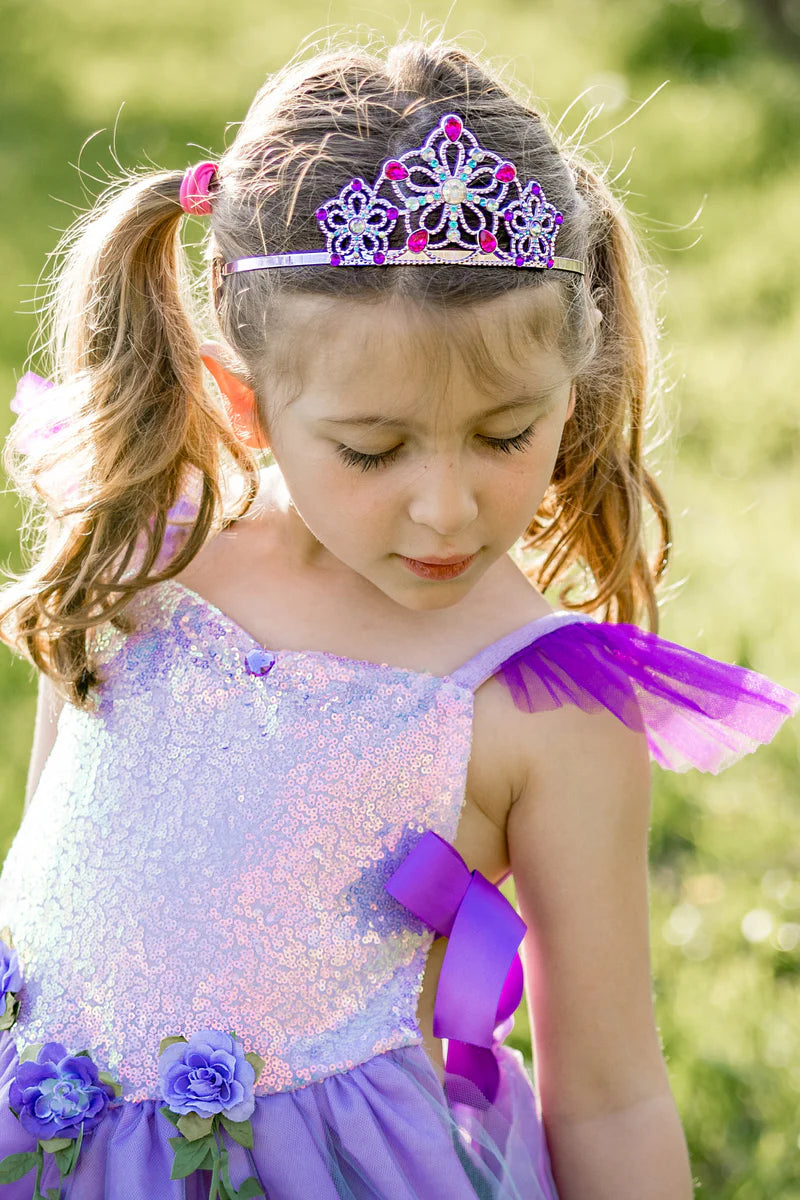 Lilac Bejewelled Tiara