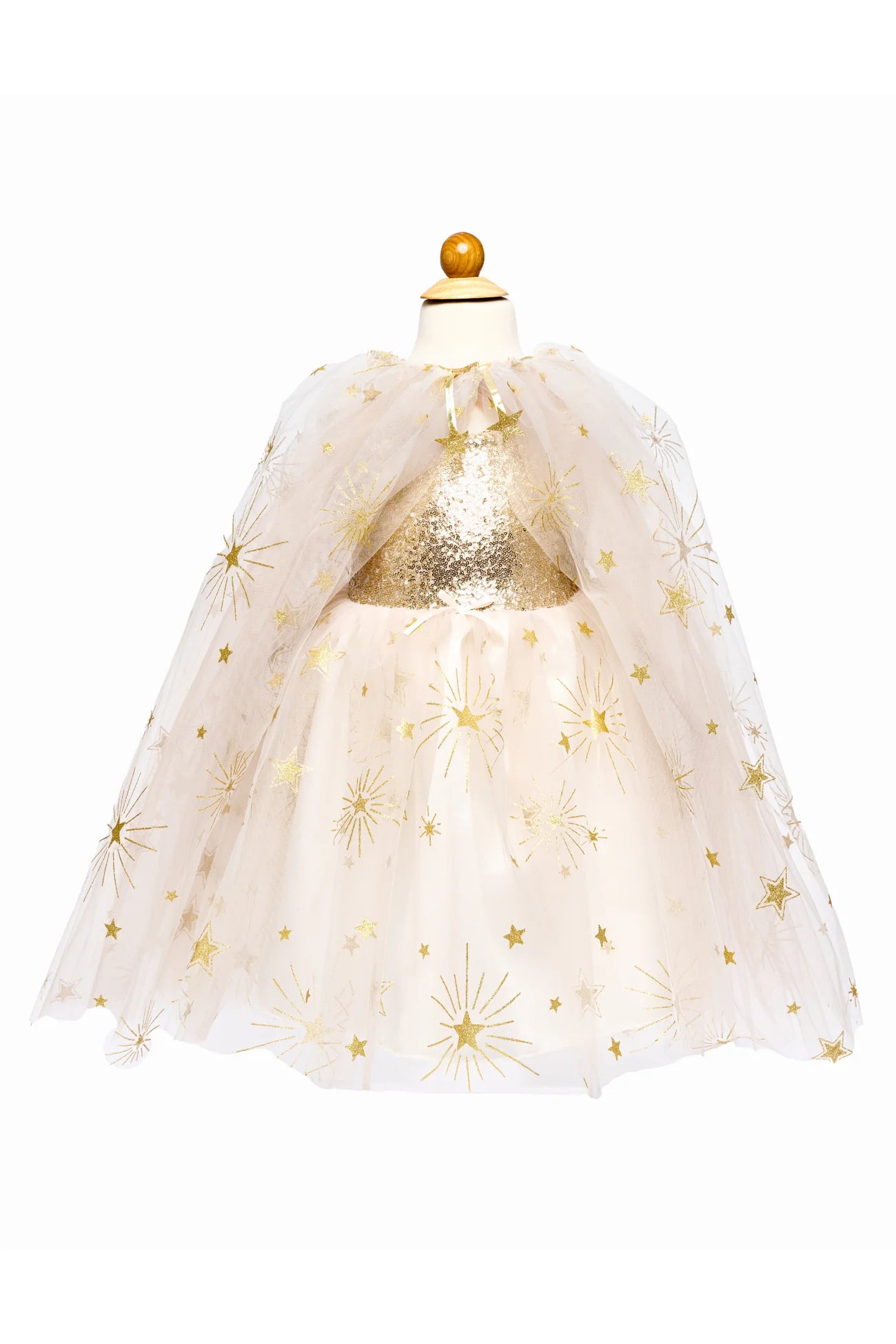 Glam Party Gold Cape