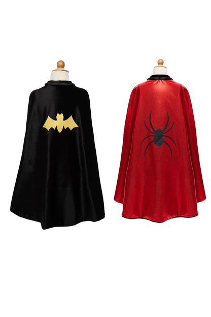 Reversible Spider/Bat Flowing Cape (5-6)