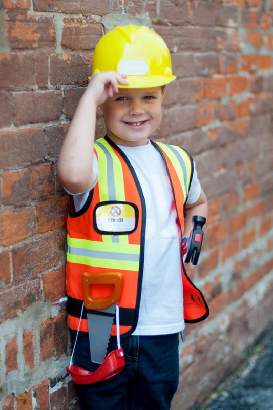 Construction Worker with Accessories