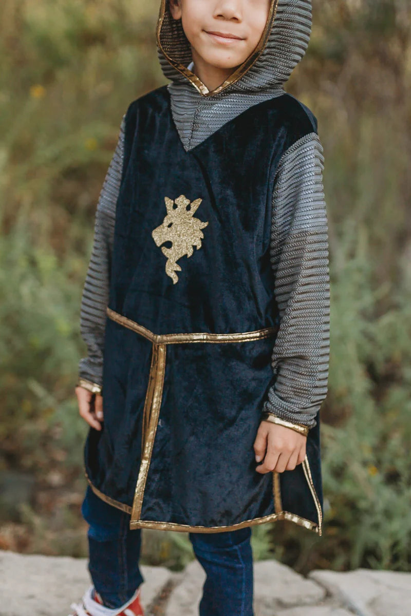 Knight Set with Tunic, Cape and Crown (5-6 Years)