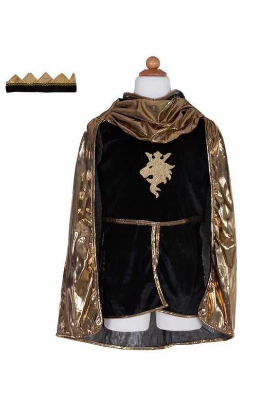 Knight Set with Tunic, Cape and Crown (5-6 Years)