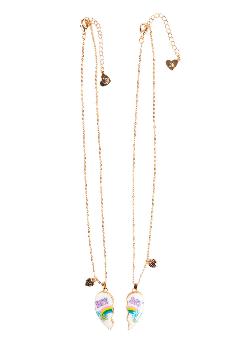 Bodacious Besties Tear and Share Necklace