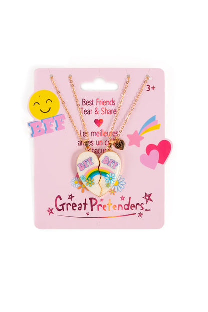 Bodacious Besties Tear and Share Necklace