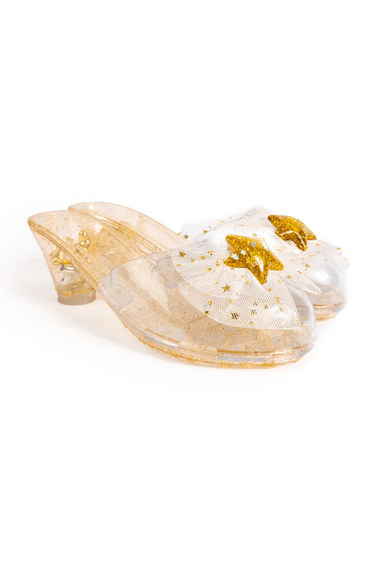 Gold Reigning Beauty High Heels