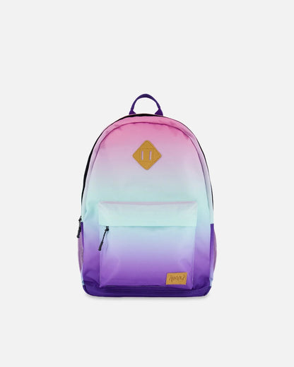 Kids Backpack Purple Gradient
