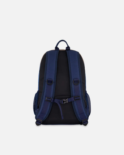 Kids Backpack Blue And Beige Gradient